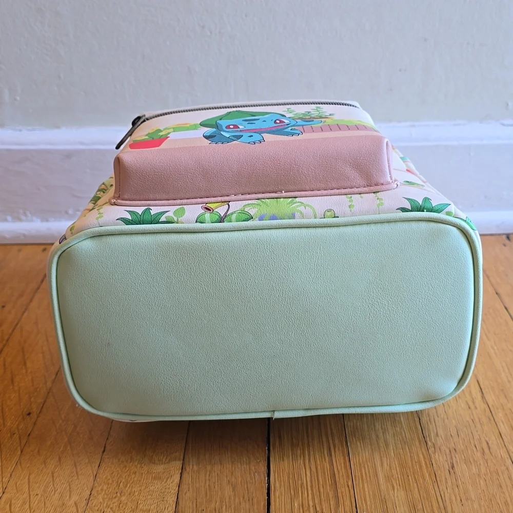 NWT, Loungefly Pokémon Plants Mini Backpack GameStop Exclusive - Picture 8 of 16